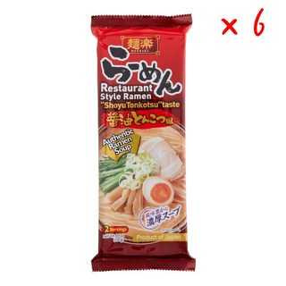 멘라쿠 쇼유 통코츠 라멘 누들 스프