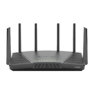 Synology RT6600ax 三頻 Wi-Fi 6 路由器，高速穩定覆蓋廣，家長監護安全防護, 1個