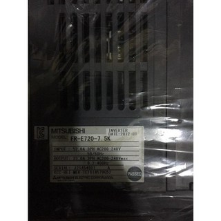 三菱 變頻器 FR-E720-7.5K 220V 工業自動化電機控制設備, 1個