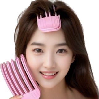 드보아 볼륨핀 뿌리볼륨 가르마볼륨, 1개, 6날