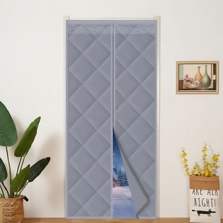 블레오 엠보싱 자동 자석 방풍 비닐 현관문 양문형, 1개