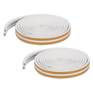 레디보드 고무패킹 문풍지 D형, 4개, 화이트