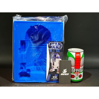 STAR WARS 星際大戰 R2-D2 DX版 矽膠製冰盒 約180mm, 1個