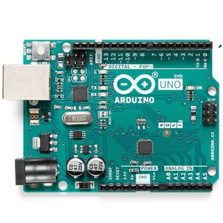【台灣物聯科技】Arduino原廠 UNO REV3 開發板 SMD版 含底殼 附1.3米傳輸線 義大利製, 1個, 含稅(打統編請備註)