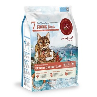 Real Power 瑞威 全齡貓飼料 2kg-4kg 腸胃 亮毛 貓乾糧 貓主食, 1個, 7號河畔雞鴨(泌尿腎臟), 2kg, 混合口味