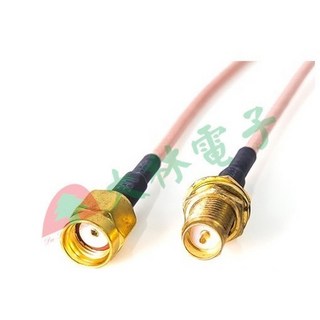 大林電子 WIFI天線延長線 (鐵氟龍1.5D) SMA公頭母針對SMA母頭公針, 3米, 1個, 3米