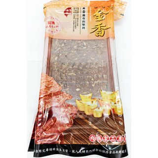 黃金香肉乾 黑胡椒杏仁豬肉紙 超薄酥脆 杏仁豬肉紙, 190g, 1個