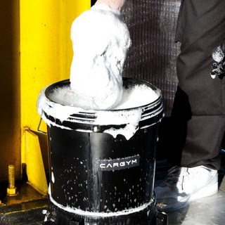 [국내제조] 프리미엄 극세사 셀프세차 워시미트 (장갑형), 블랙, 2개