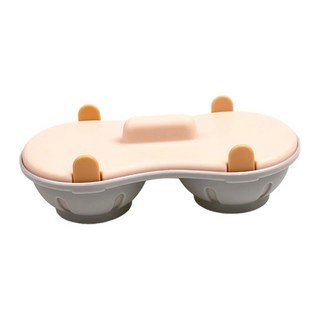 전자레인지용 계란찜기 1개 - 2구 실리콘 계란찜기 식기세척기 사용 가능 BPA 프리 주방용품, [02] Orange, 1
