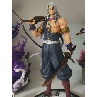 귀멸의칼날 악마 슬레이어 피규어 데몬 애니메이션 키메츠노 야이바 피규어 기유타로 다키 코쿠시보 츠기쿠니 요리이치 도마 이노스케 액션 모델, Uzui Tengen no box, 1개