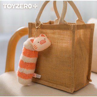 罐頭豬lulu 豬咪毛絨掛件 尾巴款