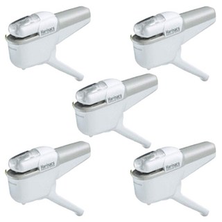 고쿠요 하리낙스 심없는 스테이플러 10매용, 화이트 5개