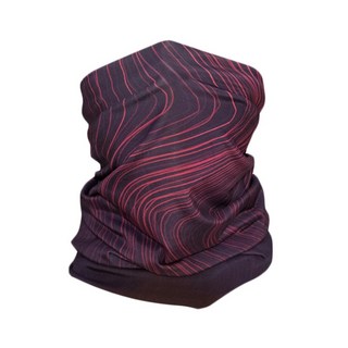 走走去旅行 冰絲防曬面罩 冰絲頭巾 騎行頭巾 運動頭巾 多功能魔術頭巾 運動頭套 騎行面罩 圍脖 脖套, 迷幻紫, 1個