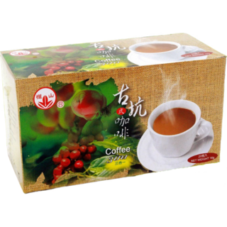 樺山 古坑式三合一咖啡 20包入｜台灣在地風味 即溶咖啡, 16g, 1套, 20個裝