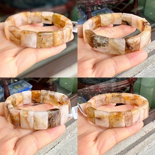 亮晶晶 膠花手鍊 手排 吸引貴人 財運亨通 男女適用