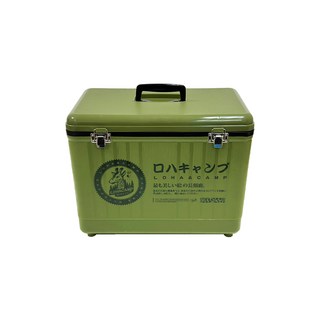 保冰桶 【露營中毒本鋪】冰桶 專業保冰桶 冰箱 攜帶式冰桶 戶外冰桶 露營釣魚保鮮 樂活不露 RD-270 台灣製造, 軍綠, 約11公升