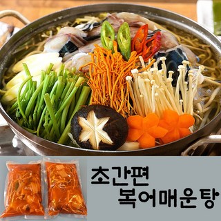 청록담 복어매운탕 / 30년경력의 조리기능장 / 청록담, 2개, 1kg