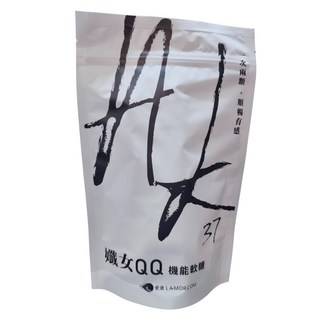 愛康LAMOR 孅女QQ機能軟糖 葡萄口味 Q彈口感 酵素添加 健康零食, 30g, 1個