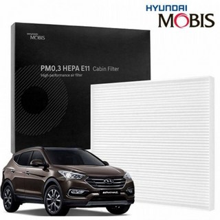 현대모비스 더프라임 에어컨필터 PM0.3 싼타페 E11 필터, 2번