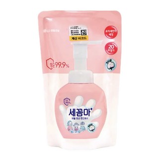 세꼼마 버블 항균 핸드워시 리필 200 ml 파우더 향, 200ml, 2개