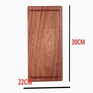 沙比利牛扒板 西餐麵包板 牛排托盤 烤盤 披薩板 長方形 橡木披薩板, 沙比利進口木板30x22cm無杯位, 1個