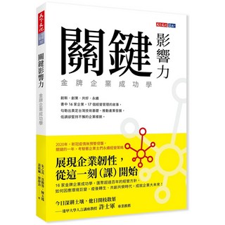 天下文化 關鍵影響力:金牌企業成功學
