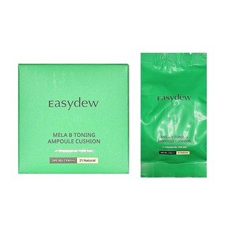 대웅제약 이지듀 기미쿠션 멜라 비 토닝 앰플 쿠션 21호 본품+리필, 1개
