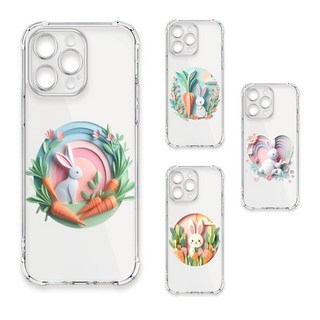 24H快速出貨 TRON 三星 A52/52s 可愛紙雕兔子 四角防摔 軟殼 手機殼