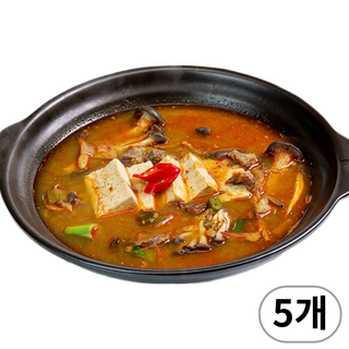 남선생홈푸드 한우 된장찌개 밀키트 5팩(10인분), 5개, 250g