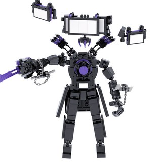 크앤비 스키비디 토일렛 업그레이드 타티맨 블록 2.0, 업그레이드타티맨블록2.0, 1개