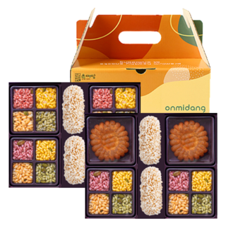 온미당 쌀강정 구운유과 약과 한과선물세트, 1개, 230g