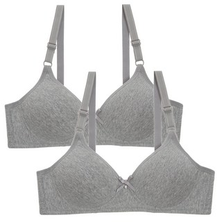 엘라운지 75AB~100AB 코튼 노와이어브라 2매세트