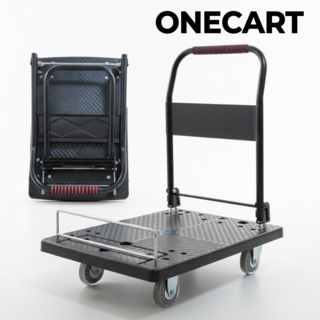 원카트 무소음 운반 접이식 핸드 카트, 중형, 1개