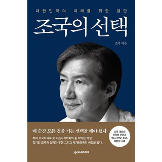 조국의 선택:대한민국의 미래를 위한 결단, 조국의 선택, 조국(저), 넥서스BOOKS, 조국 저