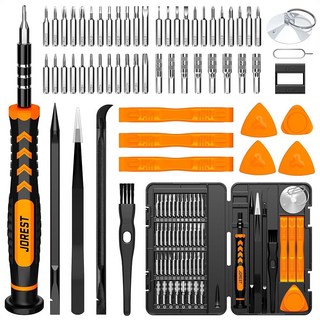 JOREST 152 in 포함된 보석 노트북 트리윙 맥북 PC 정밀 토엑스 도구 XBOX 키트 RC 도구 남성용 수리 비트가 안경 세트 아이폰 1 드라이버 선물, 59 in 1 CRV, 1개
