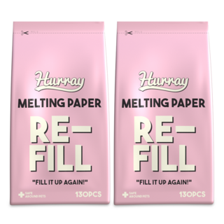 허레이 멜팅페이퍼 반려동물 물티슈 동물용의약외품 인증, 2개