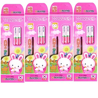 동아 연필 5본입, 토루HB심, 4개