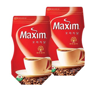 맥심 오리지날 리필 170gX2개, 170g, 1개입, 2개, 170g