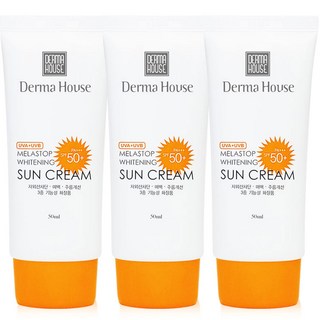 멜라스톱 화이트닝 썬크림, 50ml, 3개