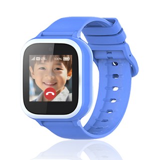 키즈폰 우들 스마트 키즈워치폰 통화 실시간위치추적 가능, GPS+Cellular, 4cm, 블루