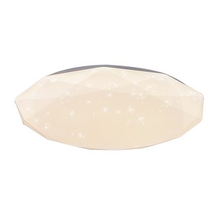 月樺燈飾 LED星鑽吸頂燈，全光譜光源，無頻閃，高顯色，三色變光，無極調光，APP遙控，適用客廳臥室，多尺寸可選 (40/50/60cm), 50CM 5500lm 智能高亮護眼款