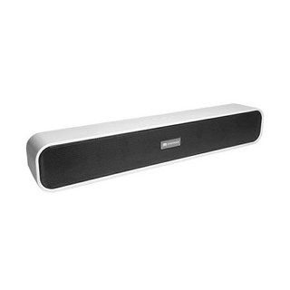 mimax 重低音霸雙喇叭藍芽音響 1D, 白色, play 1D