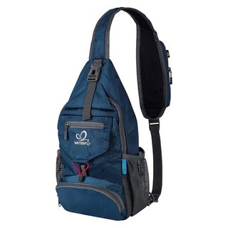 워터플라이 패커블 소형 크로스바디 슬링 백팩 어깨 상체 가방 데이팩 하이킹 여행용