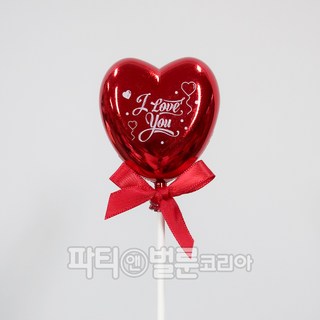 파티앤벌룬코리아 데코픽, 하트(아이러브) 레드