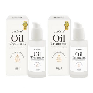 婕樂纖 JEROSSE® 小白瓶-全效賦活絲絨身體精華油 深層滋養、提升彈性、改善暗沉 打造絲滑美肌, 100g, 2個