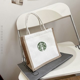 限時下殺 亞麻手提袋手提袋黃麻購物袋亞麻環保手提袋麻布手提袋帆布手提袋亞麻袋環保袋棉麻提袋IMAC