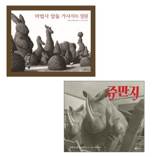 비룡소 마법사 압둘 가사지의 정원 + 쥬만지 - 2권세트 (양장) 크리스 반 알스버그 그림책