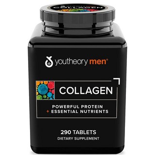 유씨어리 남자 콜라겐 비타민C 비오틴 290정 Youtheory Collagen, 1개