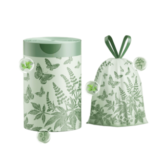 은성 끈이 있어 편리한 재활용 비닐 봉투 향기나는 음식물 쓰레기 봉투 벌레 모기 퇴치 쑥향, 100개, 20L