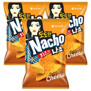 ORION 好麗友 玉米脆片 起司口味, 3包, 155g